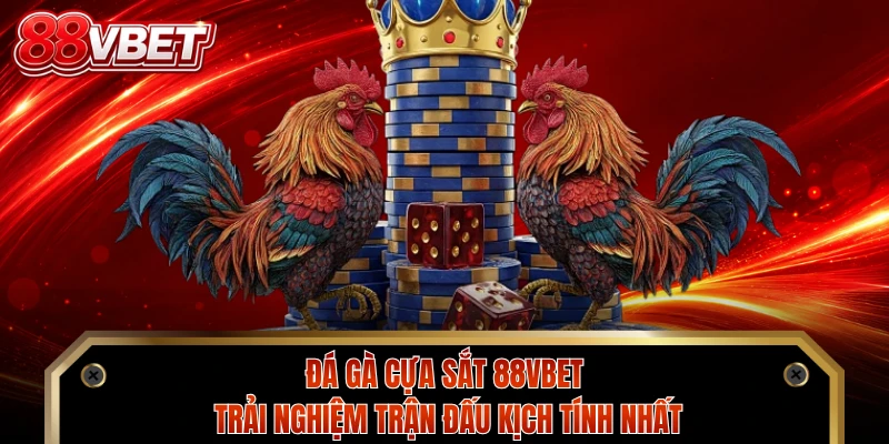 Đá Gà Cựa Sắt 88VBET - Trải Nghiệm Trận Đấu Kịch Tính Nhất